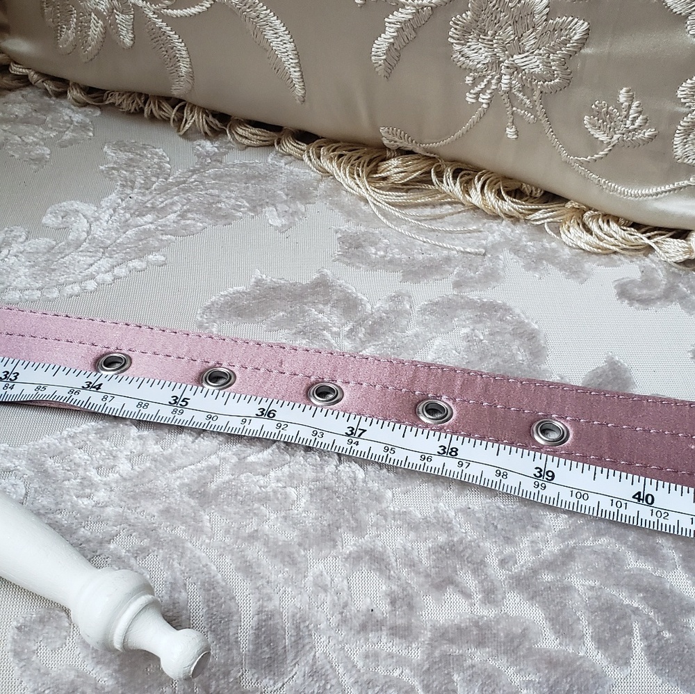 Satin Rhinestone Belt - Picture 7 of 8